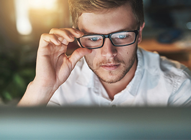 Man With Glasses