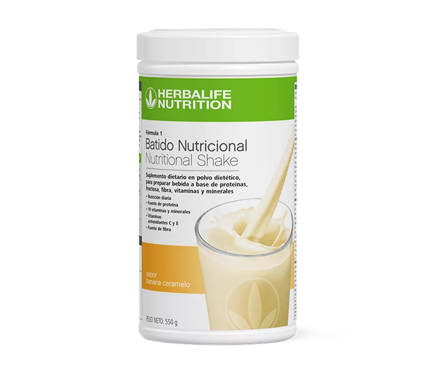 Batido Nutricional Fórmula 1 - Banana Caramelo