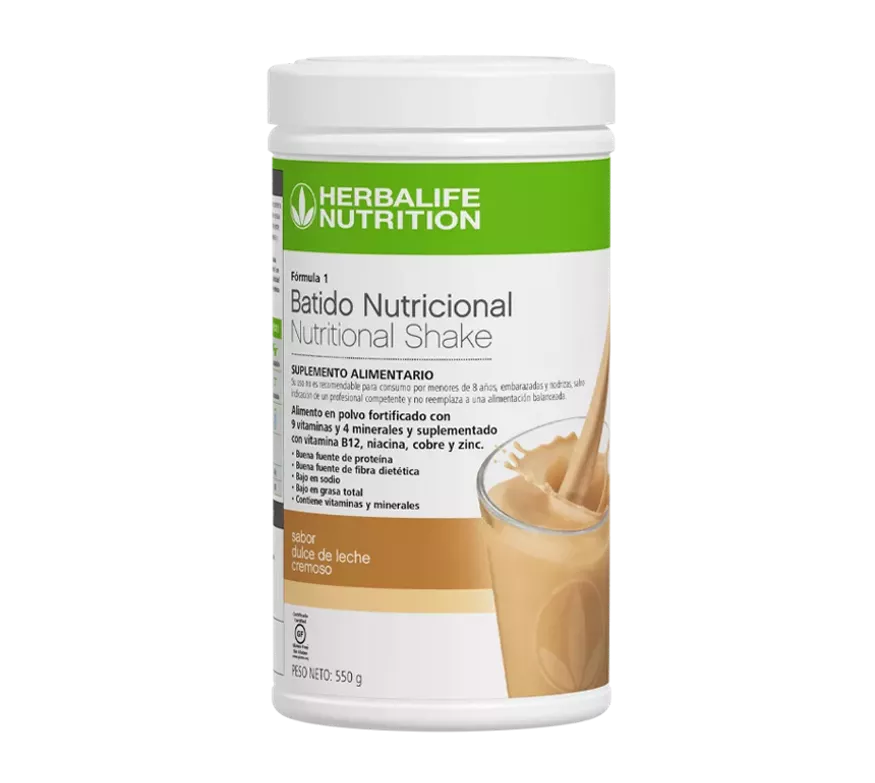 Batido Nutricional Fórmula 1 - Dulce de Leche Cremoso