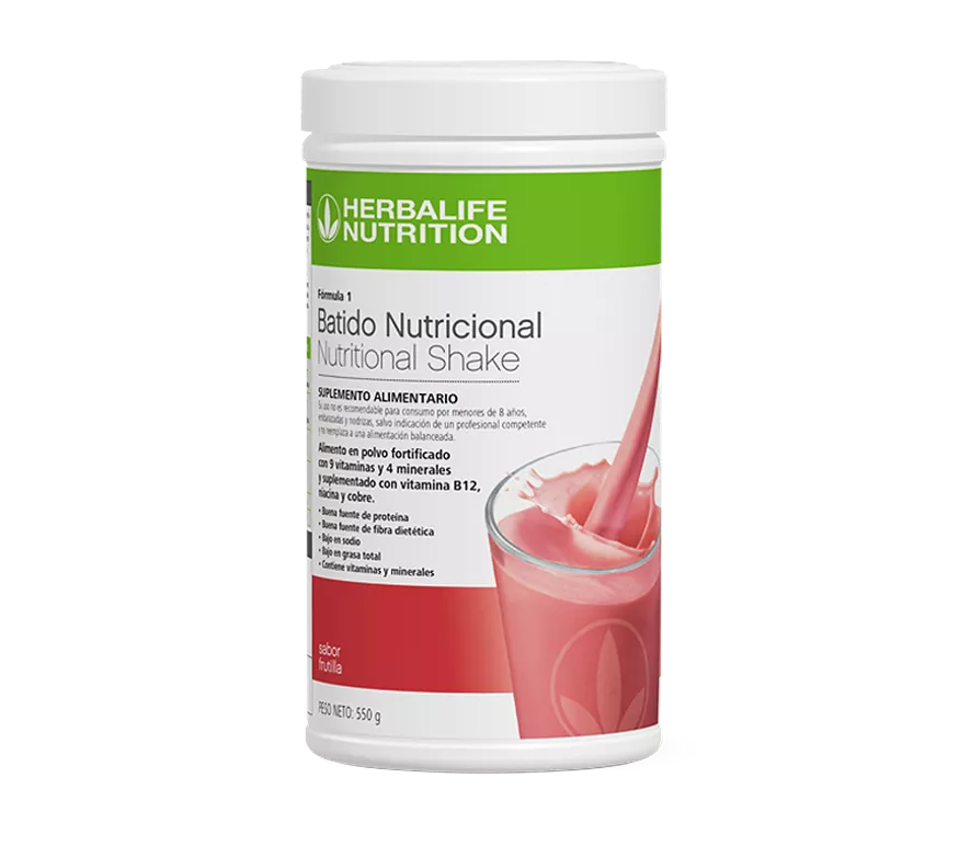 Batido Nutricional Fórmula 1 - Frutilla
